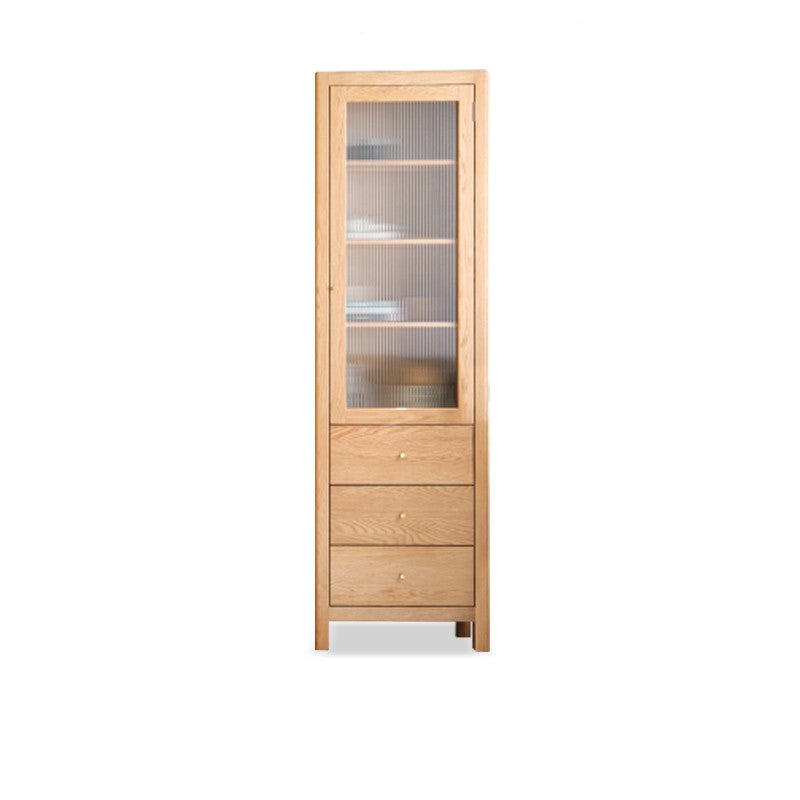 Combination bookcase Oak colid wood"