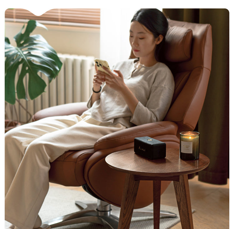 Oak, Rubberwood Solid Wood Side Table Combination