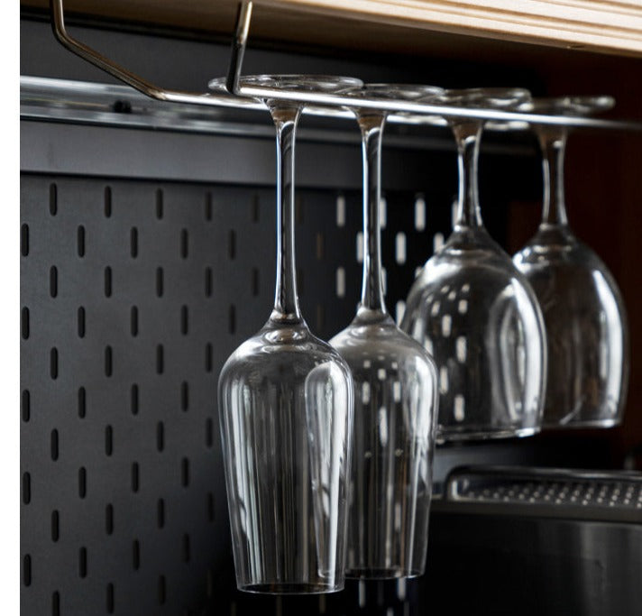 Cherry Solid Wood Sideboard High Cabinet Multi-Functional Buffet