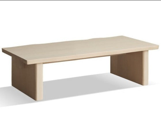 Coffee table live edge Ash, Birch solid wood"