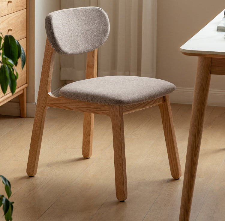 Black Walnut, Ash, Oak Solid Wood Dining Chair 4 Pcs Set
