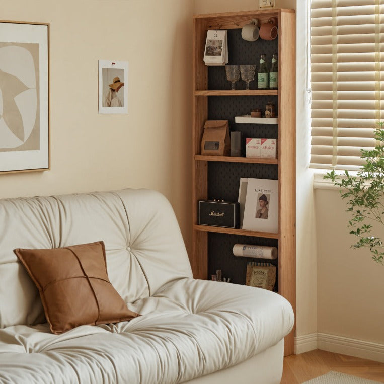Oak Solid Wood Ultra-thin DIY Side Cabinet