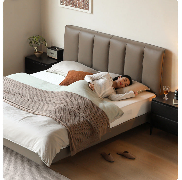 Cowhide Luxury Suspension Light  Bed