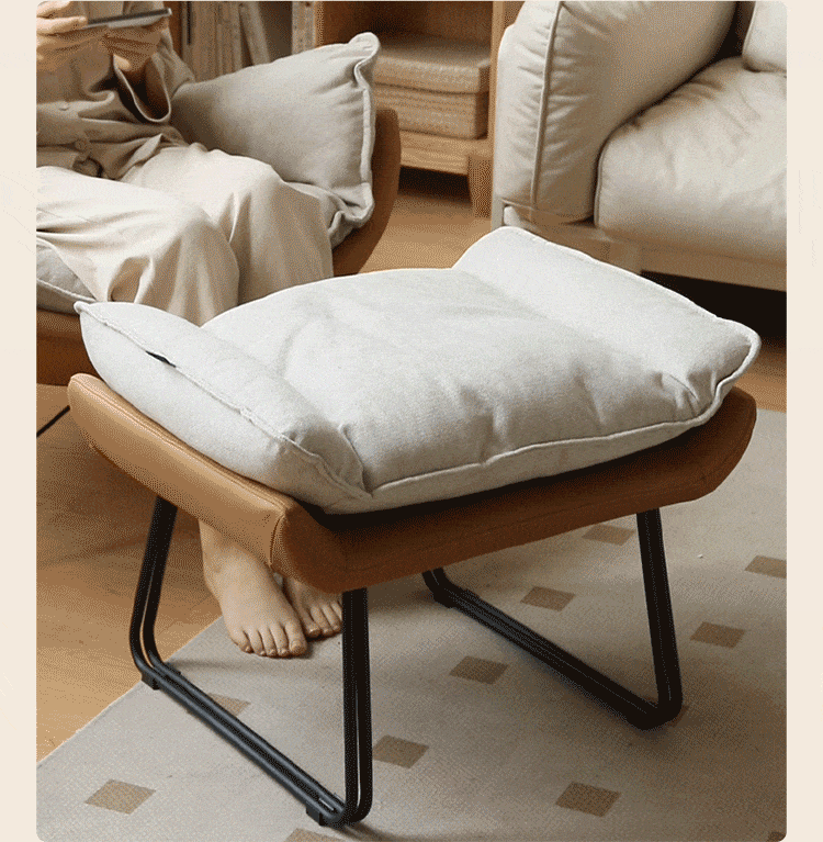 Mid Century Modern Rocking Armchair)