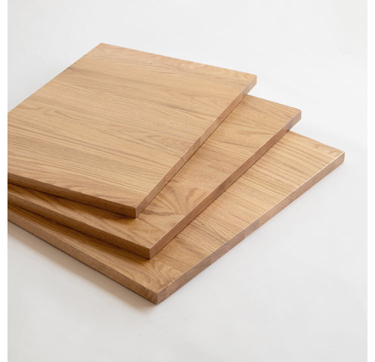 Oak Solid Wood Technology Cloth Modern and Simple Bed