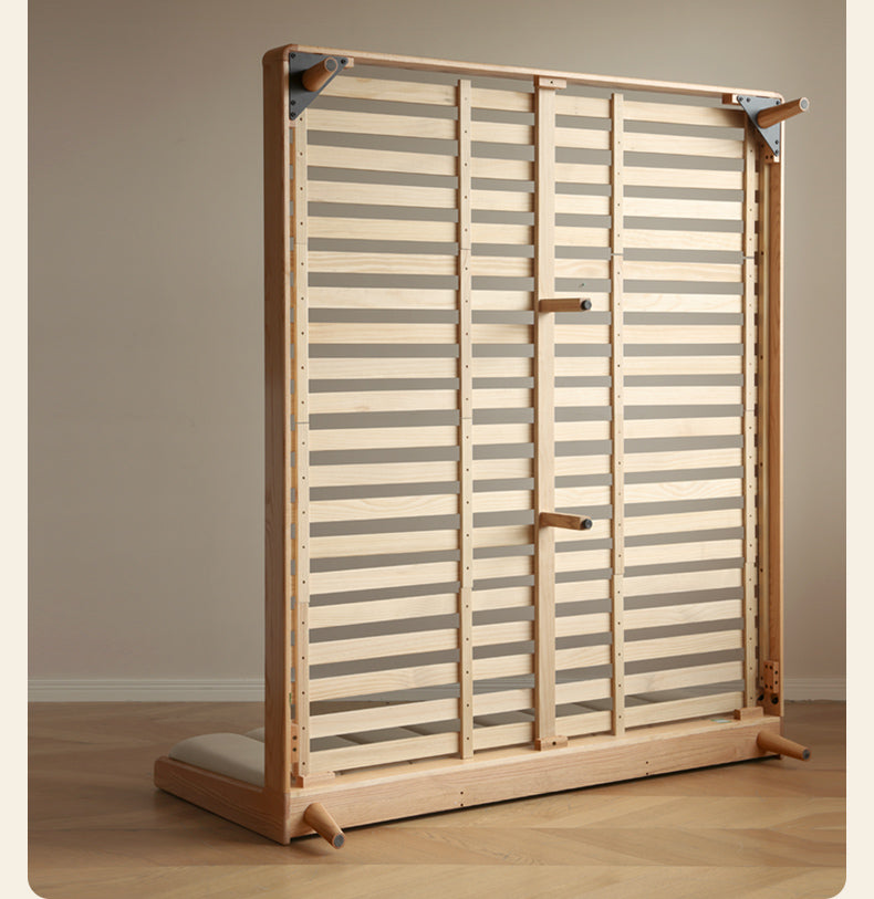 Beech, Oak Solid Wood Soft-Packe, Piano Key Bed