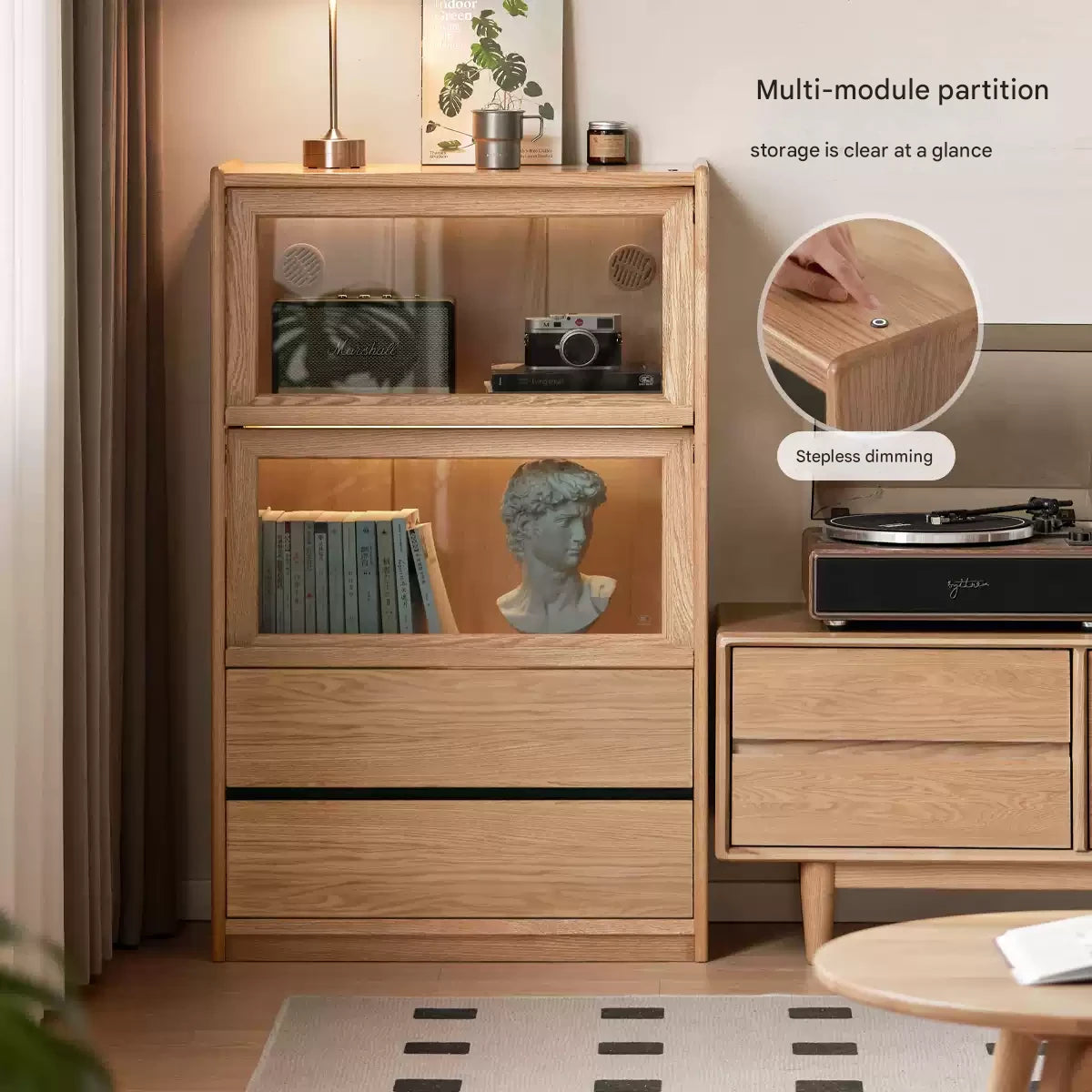 Cherry Wood FAS Grade Office Desk with Drawers