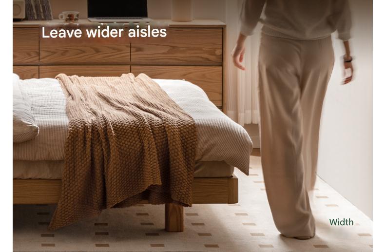 Ash,Beech,Oak Solid Wood Suspension Bed Large Board