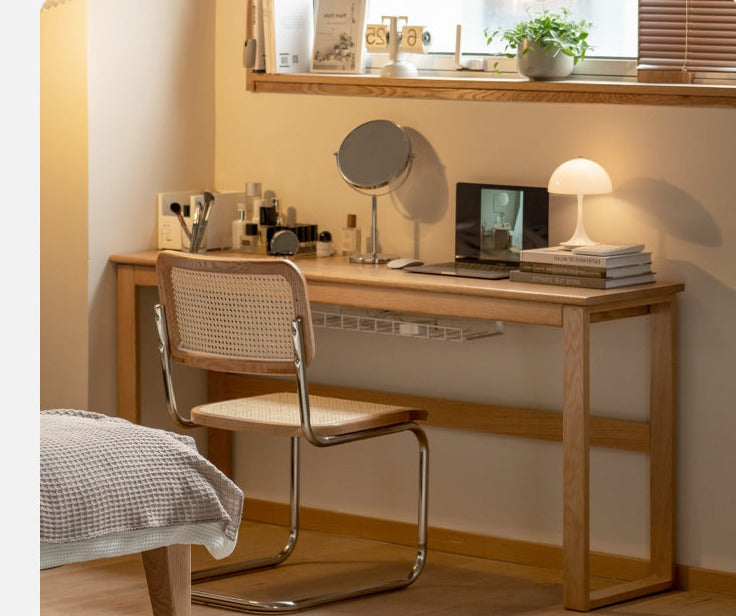 Oak, Poplar, Beech Solid Wood Long Office Desk