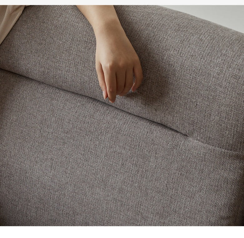 Oak Solid Wood Sectional Sofa-two colors available