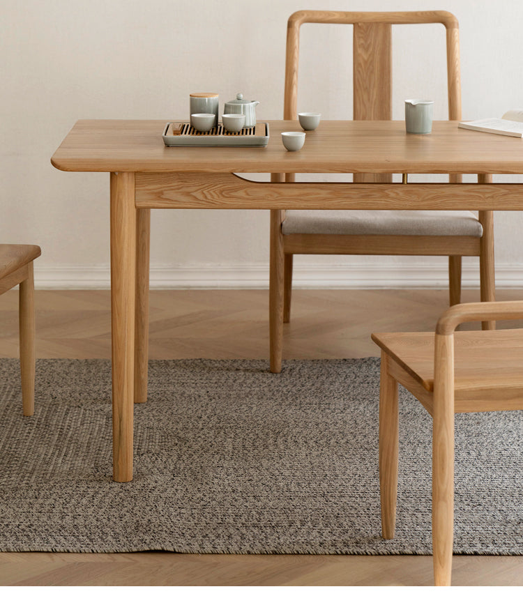 Oak, Ash Solid Wood Tea Maker Integrated Tea Table