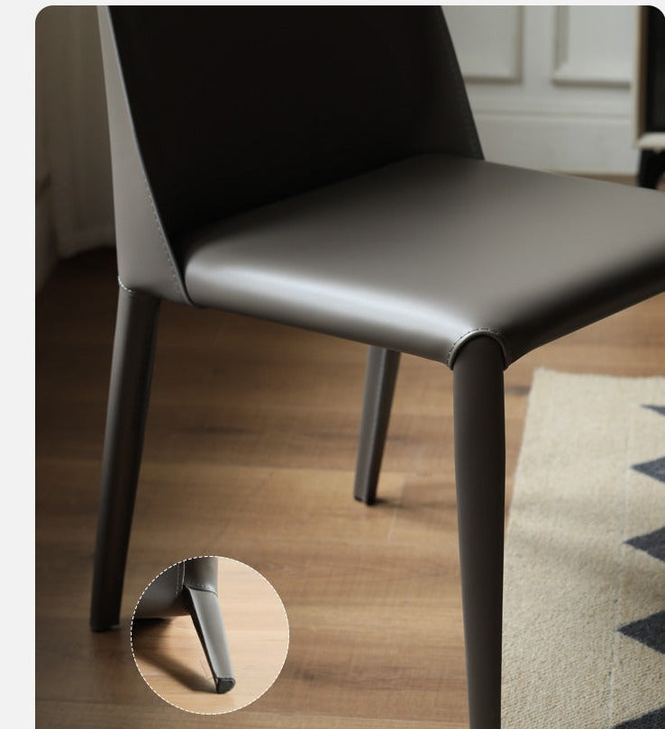 Saddle Leather Dining Chair
