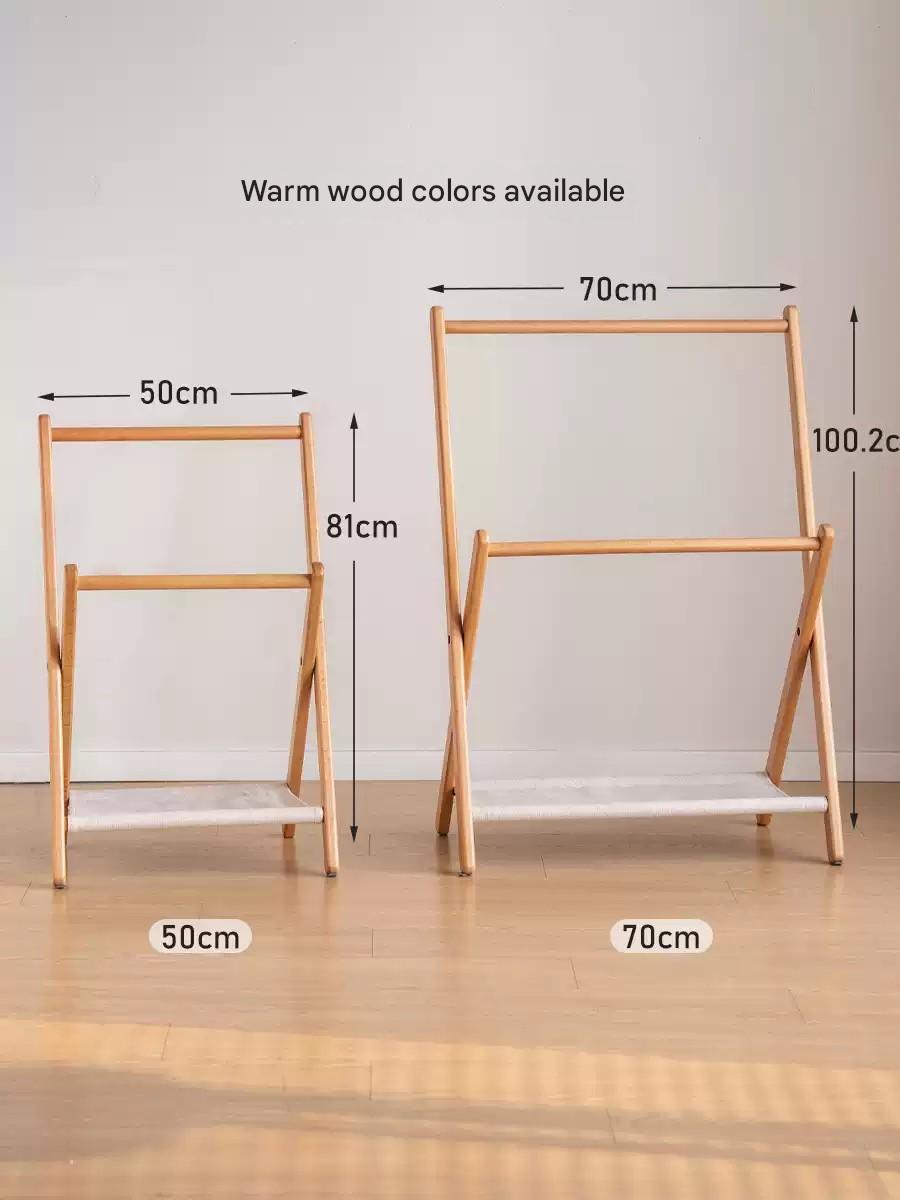 Beech Solid Wood clothes hanger