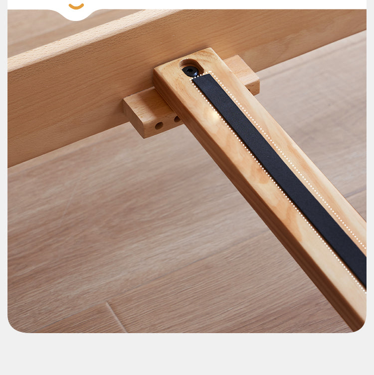 European Beech Solid Wood Soft Bed