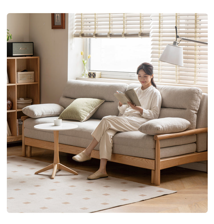 Oak Solid Wood Bed Sleepers Sofa