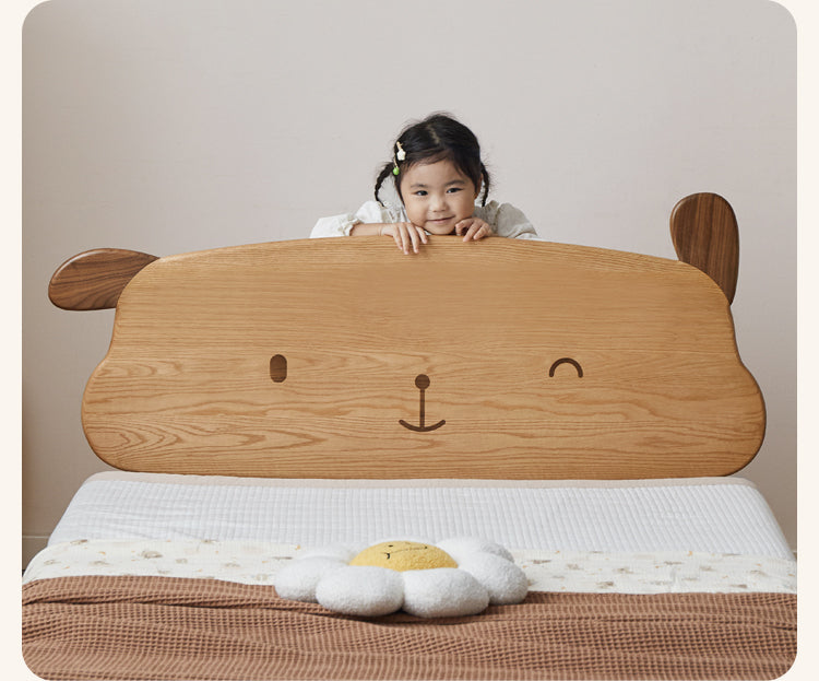 Oak solid wood Cute dog bed<