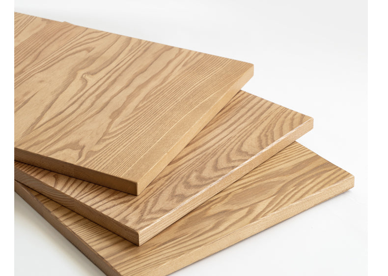 Solid Ruberwood, Oak, Ash Solid Wood Retractable Rock Plate Dining Table