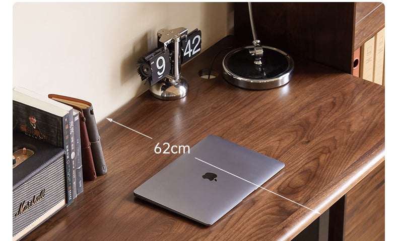 Black Walnut, Oak Solid Wood Electric Elevating Desk