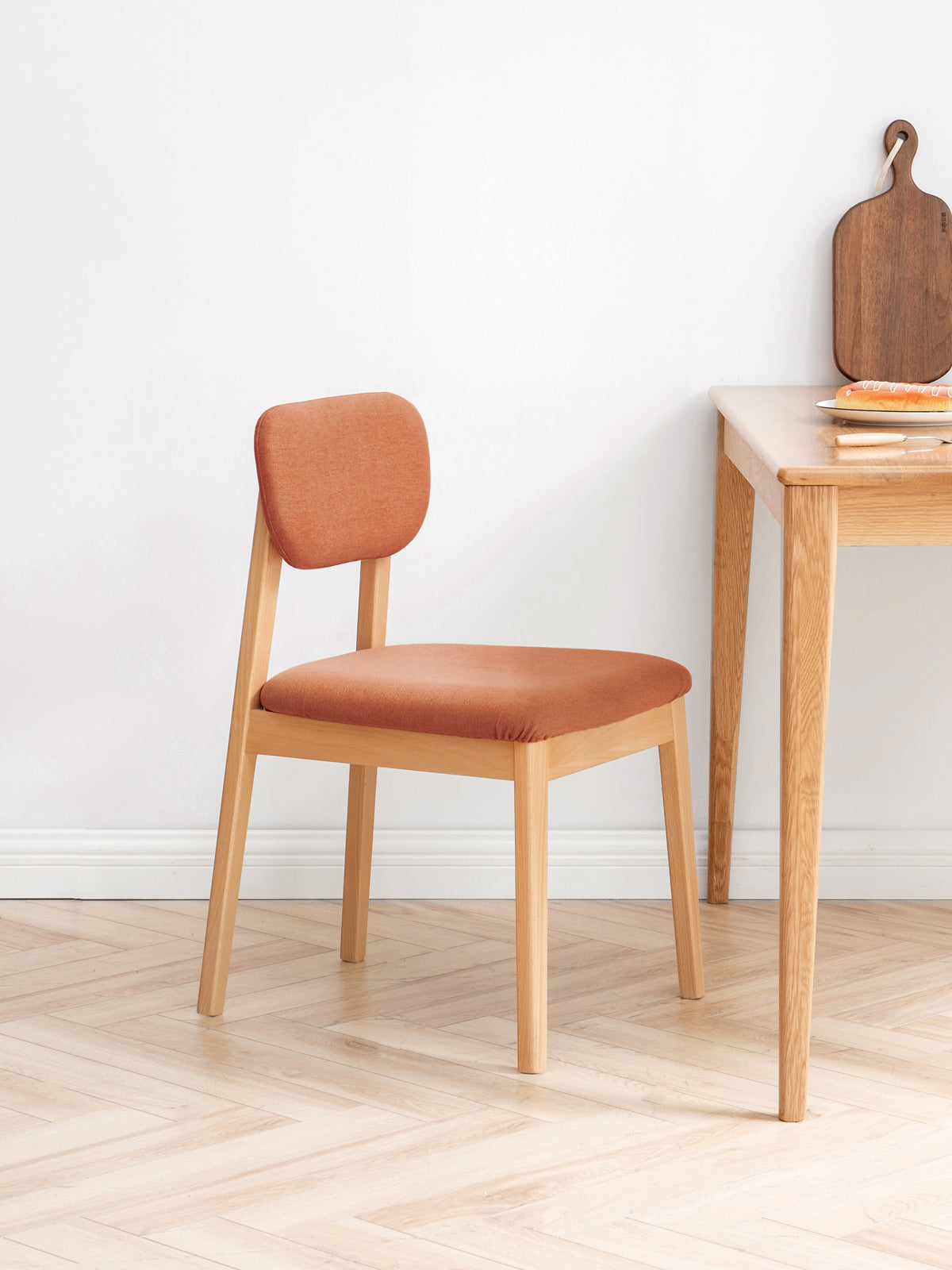 Beech Solid Wood Chair Modern 4 pcs