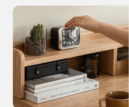 Oak Solid Wood Office Nordic Desk