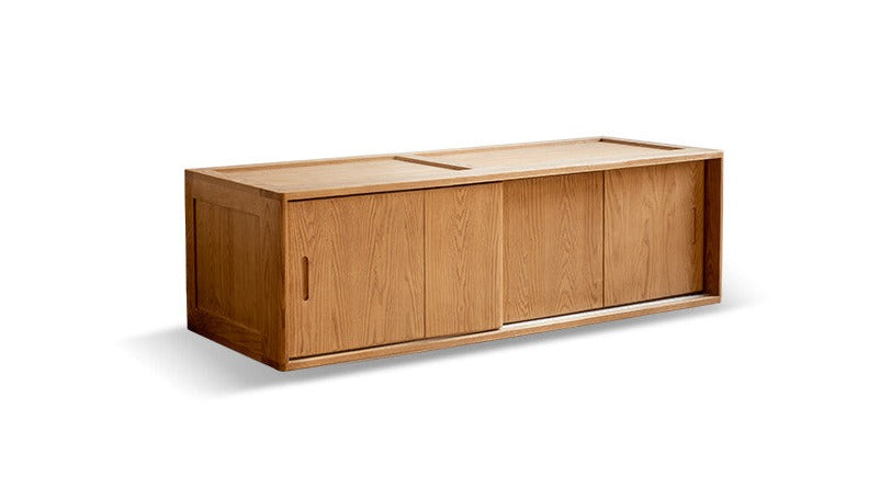 Oak, Ash Solid Wood Wardrobe Sliding Door.