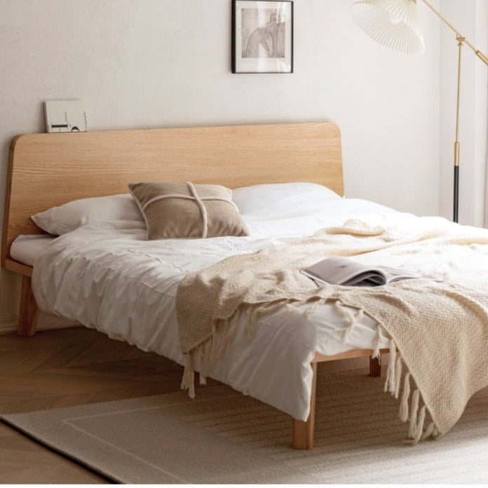 Oak Solid Wood Bed
