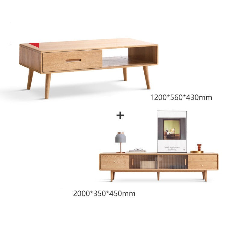Coffee table North American OAK solid wood"