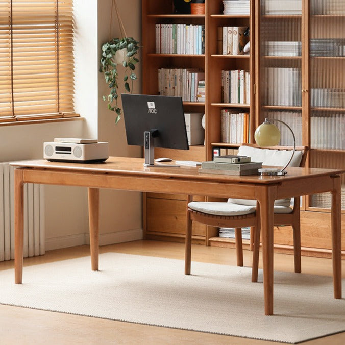 Cherry Solid Wood Large Office Table