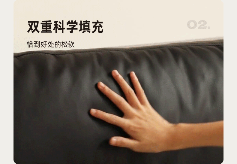 Poplar Solid Wood Bed Retro Soft Bed