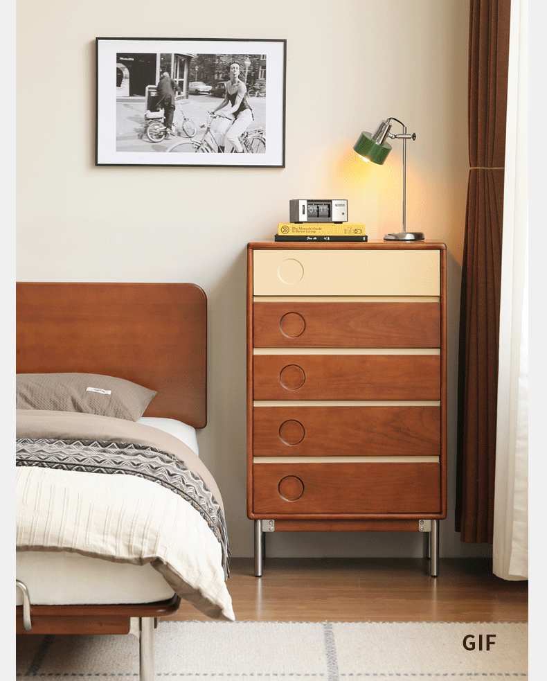 Tulipwood , Cherry Solid Wood Antique Style Drawer