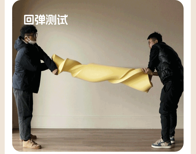 Ash solid Wood Modern Straight Sofa.