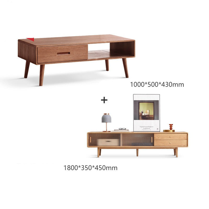 Coffee table North American OAK solid wood"