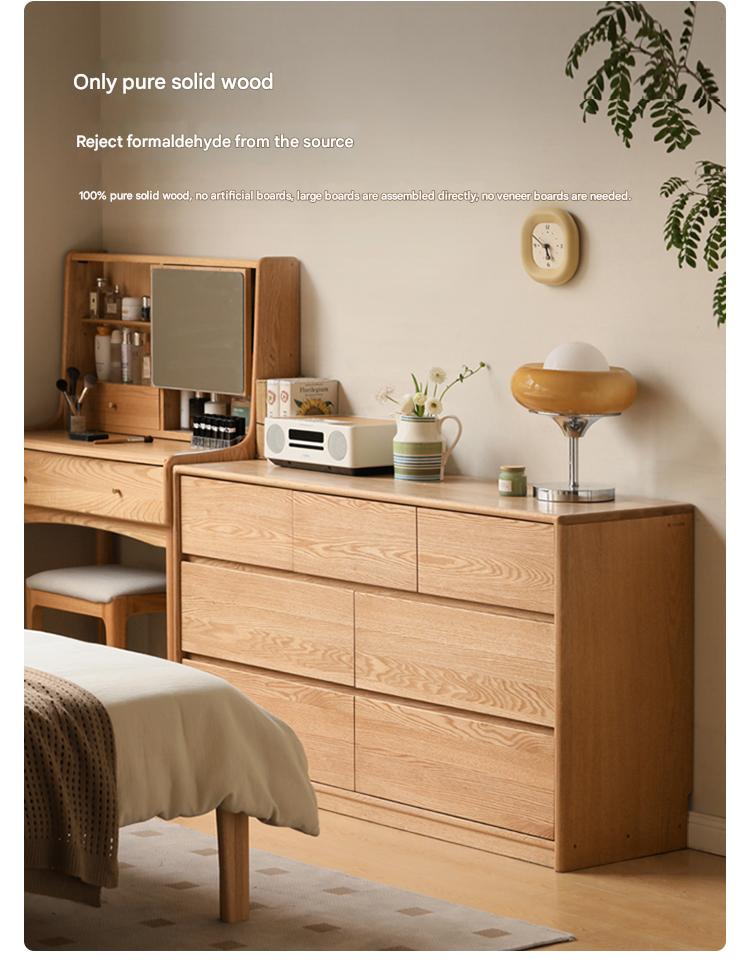 Oak, Black Walnut, Beech Solid Wood, Solid Rubberwood Storage Drawer