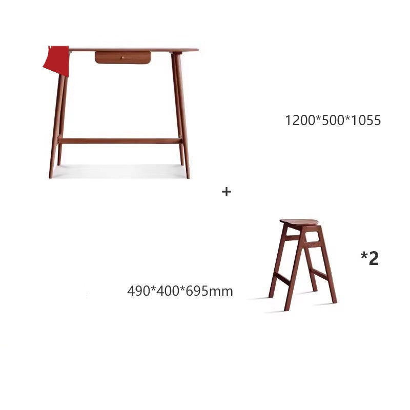 Oak, Cherry Solid Wood Bar Table