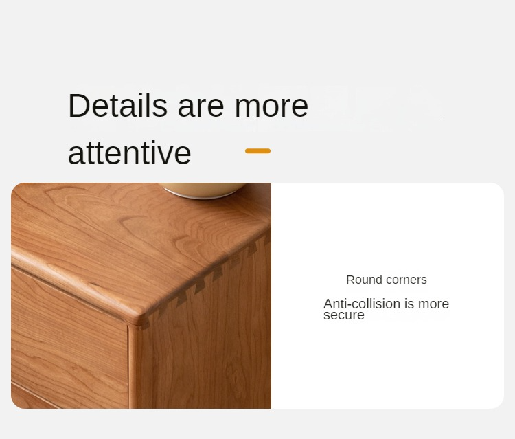 South American Walnut, Black Walnut, Cherry, Ash Solid Wood Nightstand.