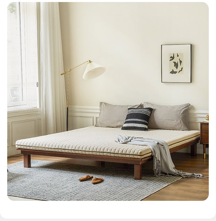 Natural jute Latex Mattress, No-Glue, Antibacterial, Anti-Mite, Hard Hemp Pad 12cm, 10cm, 8cm