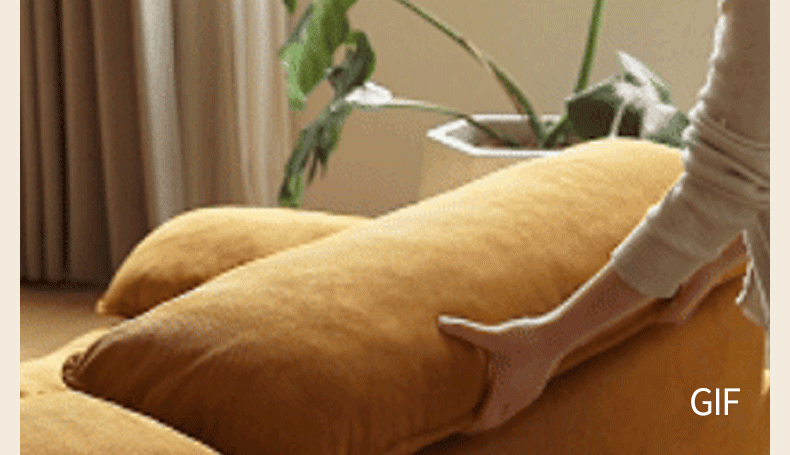 High-Back Corduroy Fabric Sofa with Removable Cover