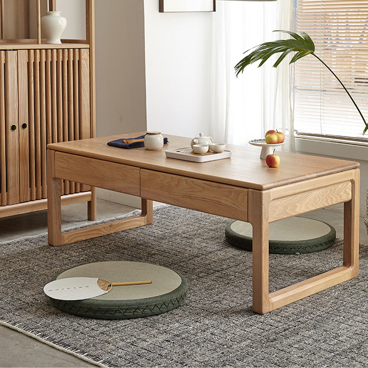 Oak, Ash Solid Wood Tea Table