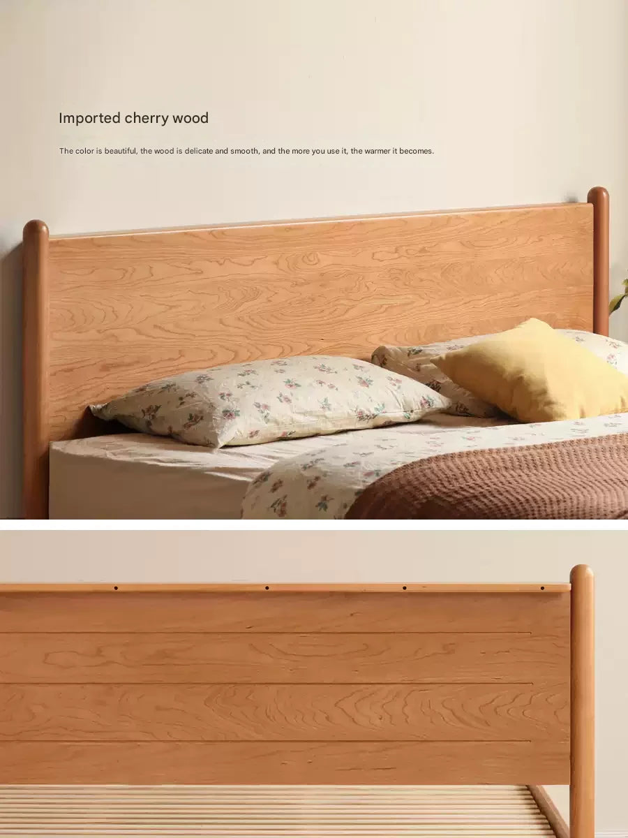 Oak, Black Walnut, Сherry Wood Bed