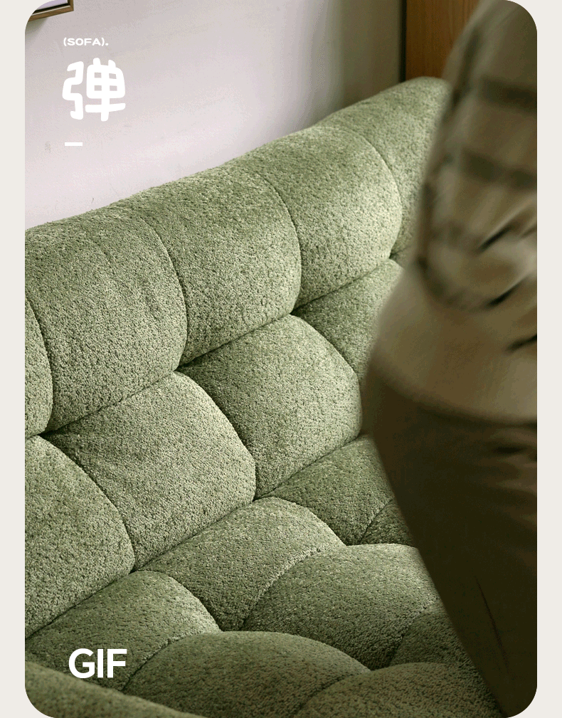 Fabric Sleeper Sofa Modern Simple