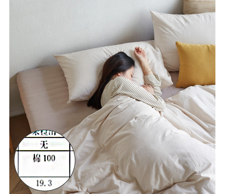 Four-piece set pure cotton bedding-