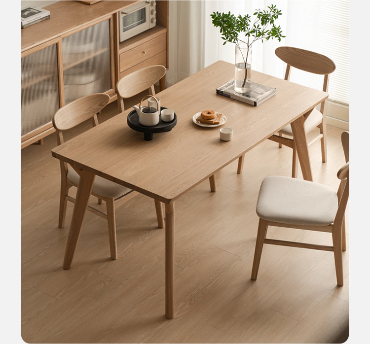 Ash Solid Wood Creative Dining Table