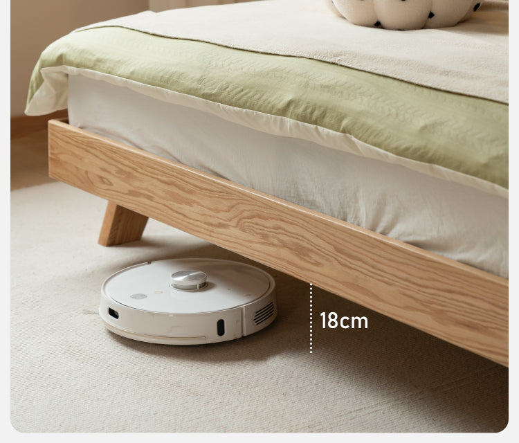 Oak Solid Wood Soft Bed