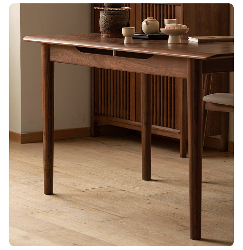 Black Walnut Solid Wood Simple Large Tea Table