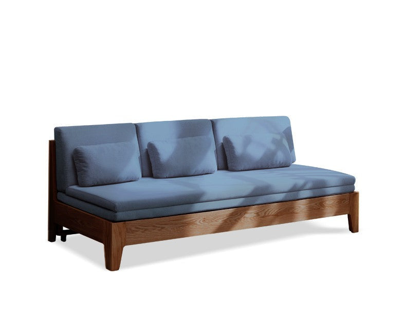 Sleeper sofa Oak solid wood+