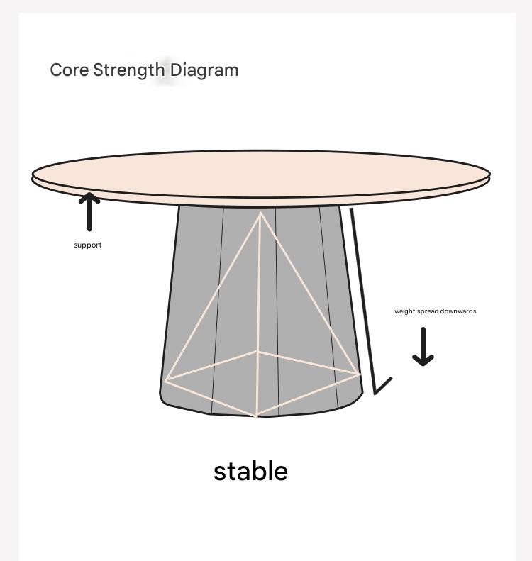 Ash, Black Walnut Solid Wood Modern Large Dining Table