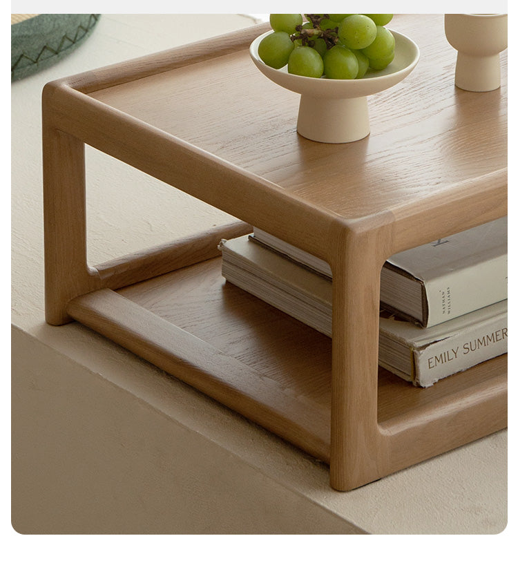 Oak, Ash Solid Wood Bay Window Table