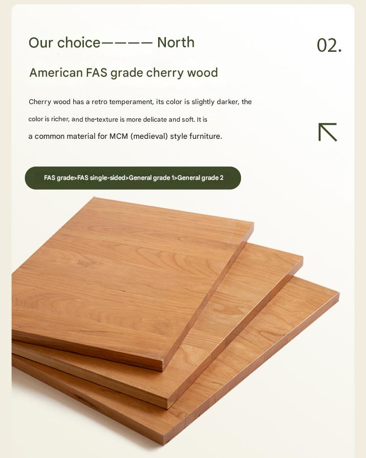 Cherry Solid Wood Chest Of Drawers