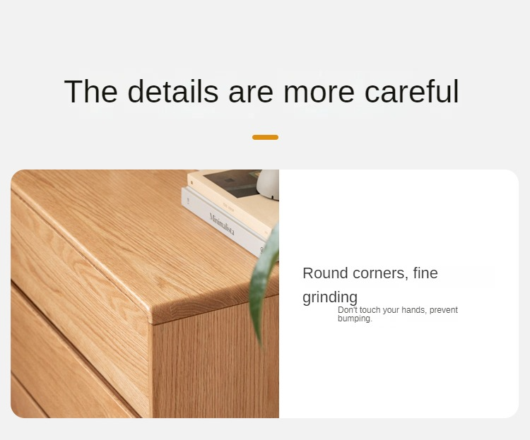 Oak, Ash Solid Wood Retractable Vanity Table Storage Cabinet.