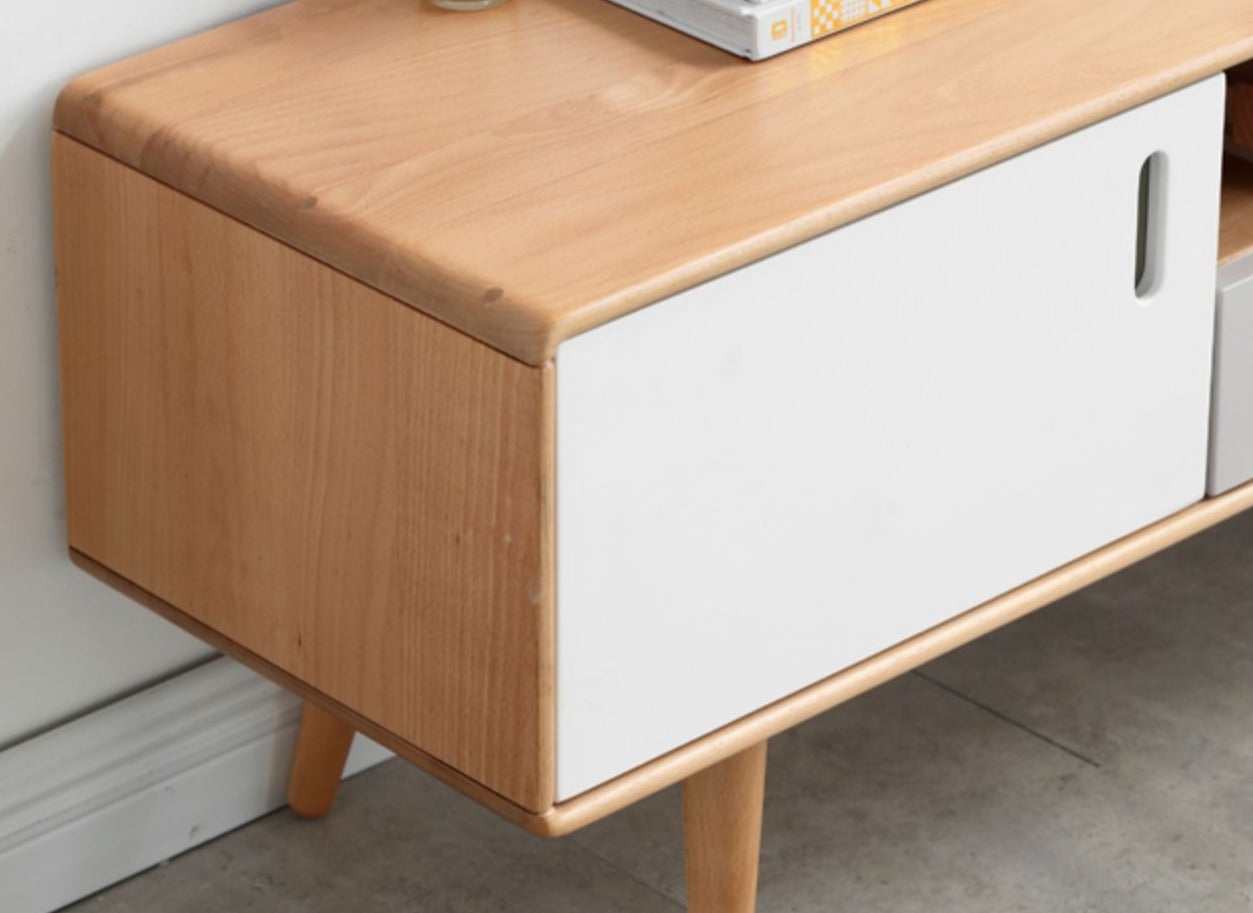Oak Solid Wood Various Styles TV Stand Small Size